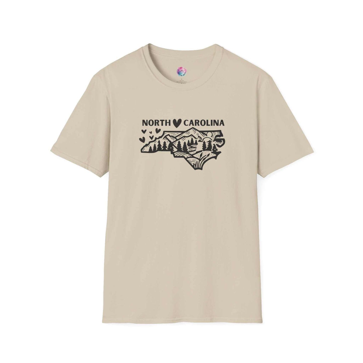 North Carolina Mountain Shirt, Sand