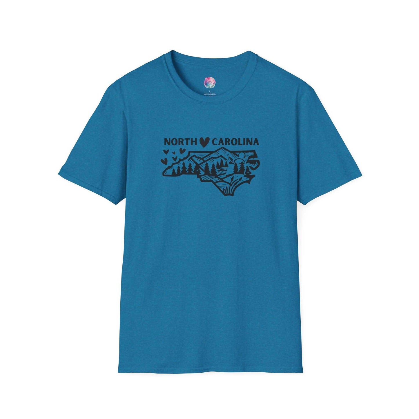 North Carolina Mountain Shirt, Sapphire