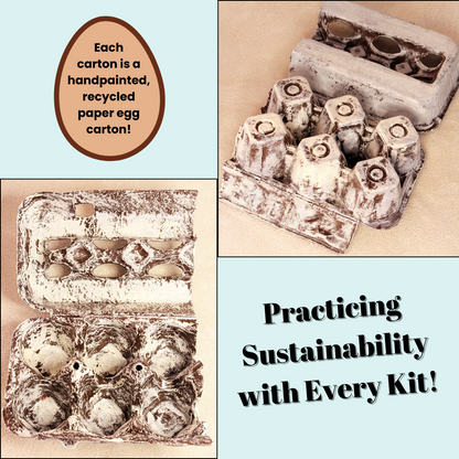 Egg Carton Creative Play and Sensory Kit