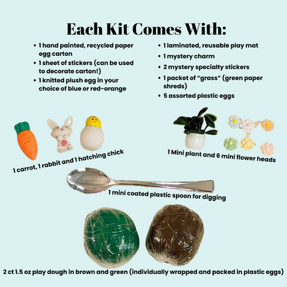 Egg Carton Creative Play and Sensory Kit