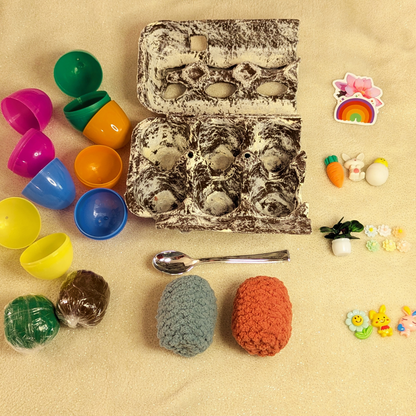 Egg Carton Creative Play and Sensory Kit