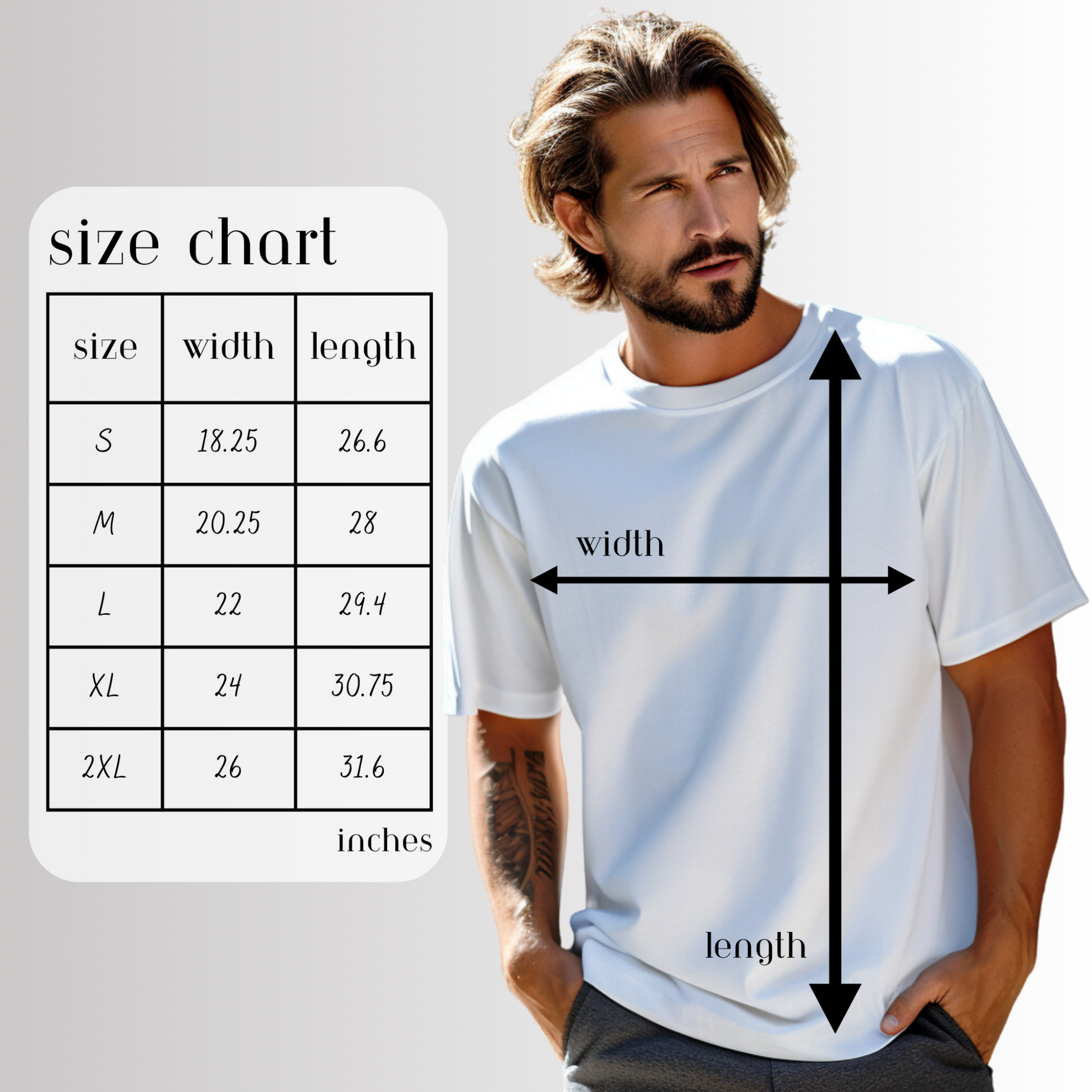 Comfort Colors Sizing Chart