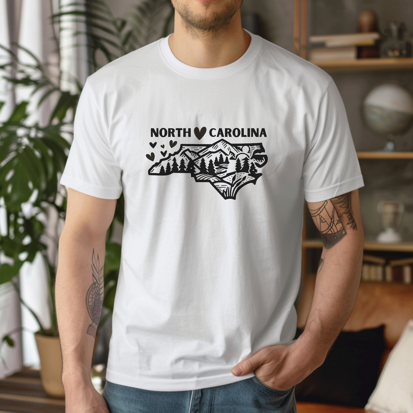 North Carolina Mountain Unisex T-shirt