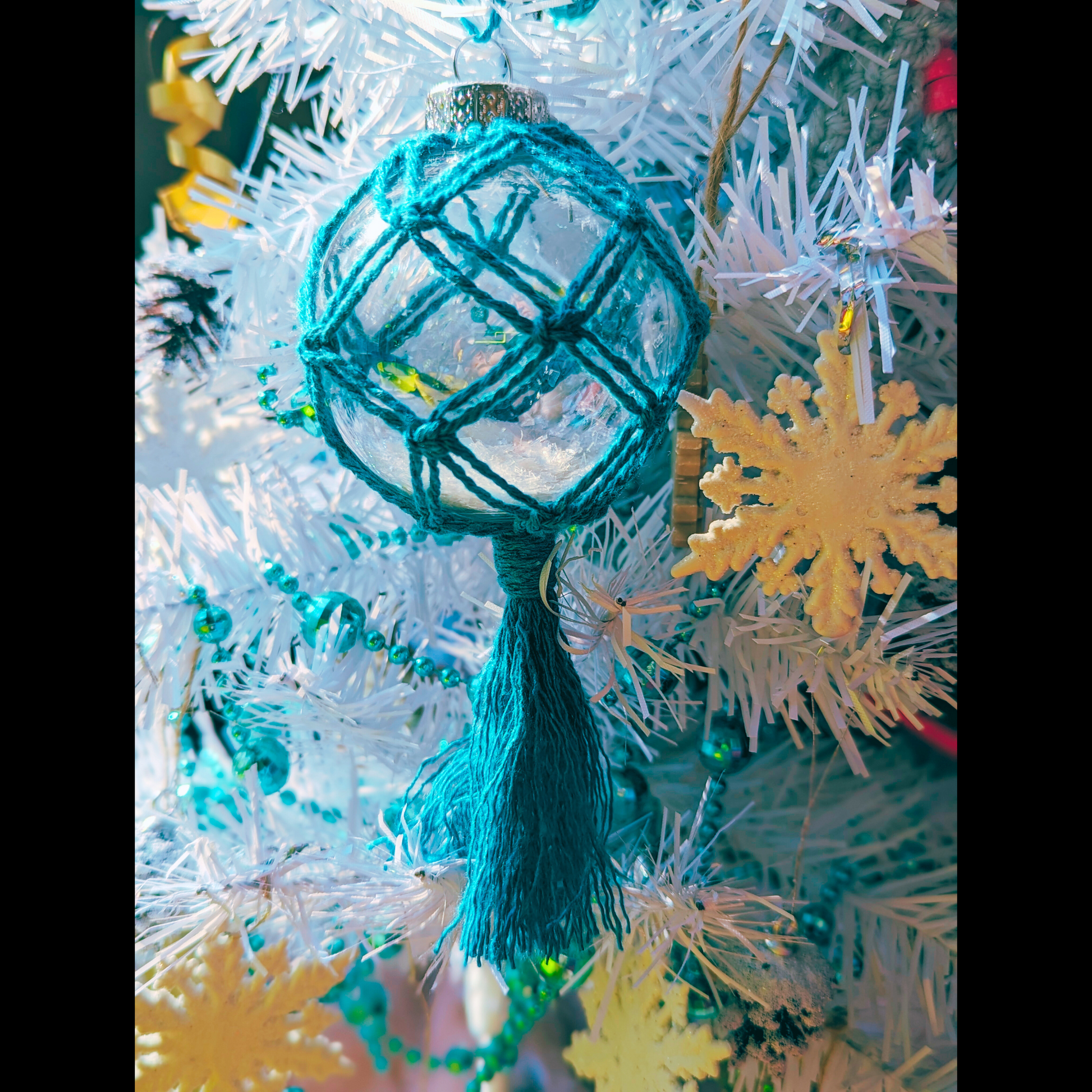 Blue Christmas Decor