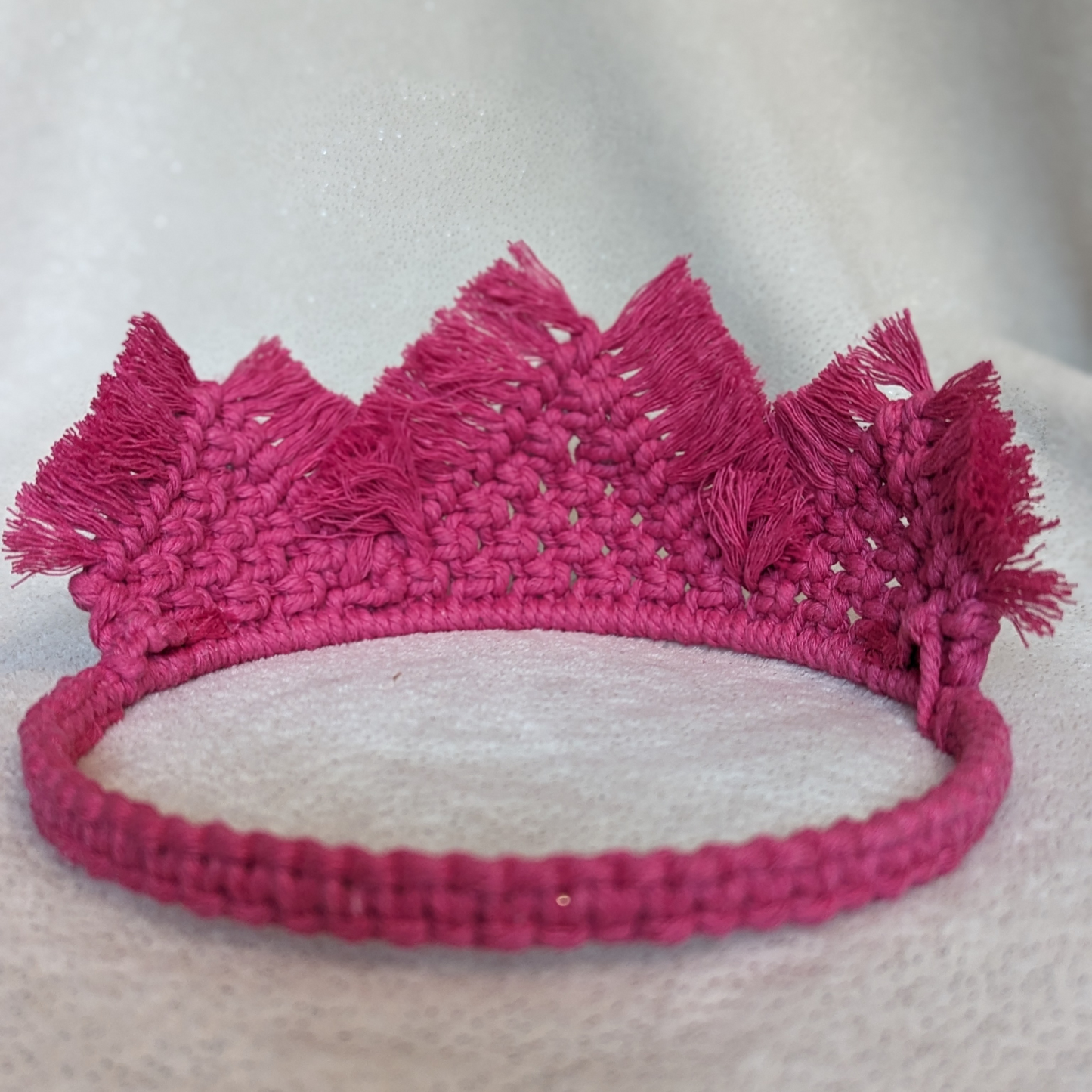 Macrame Princess Tiara for Kids