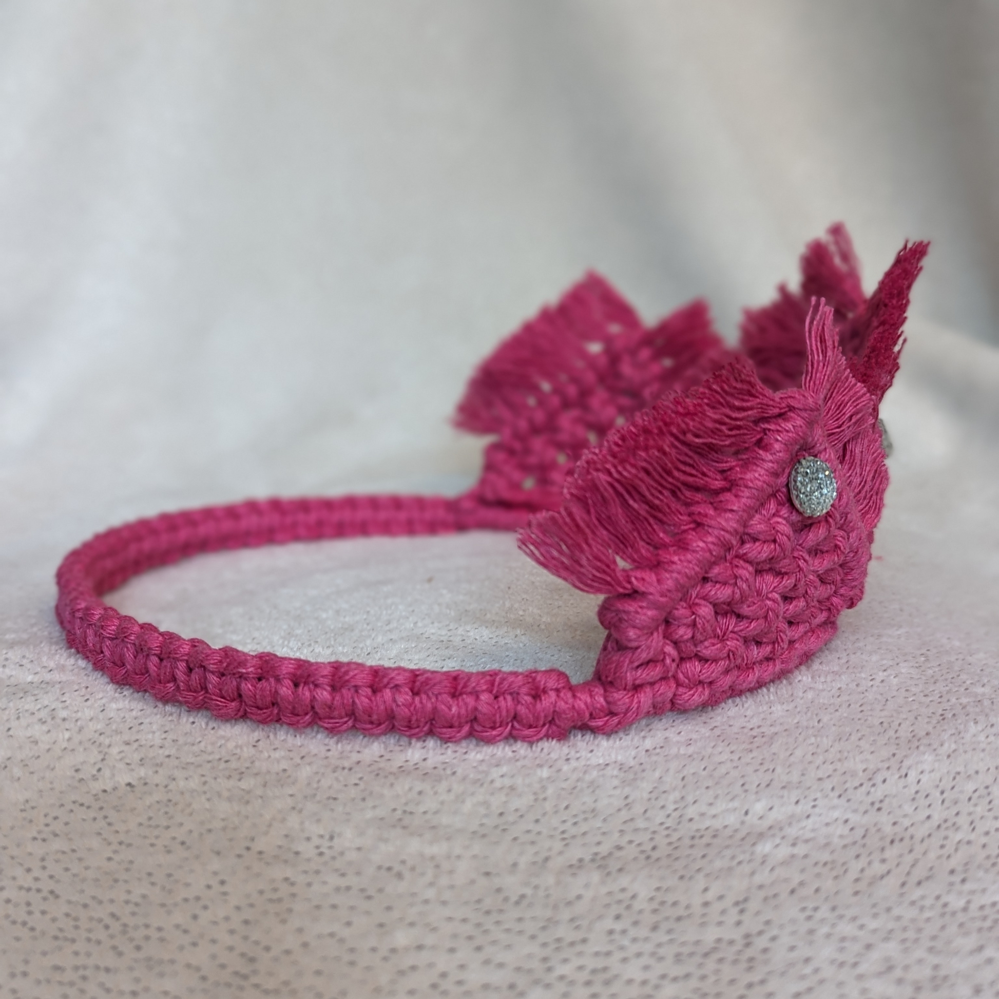 Macrame Princess Tiara for Kids