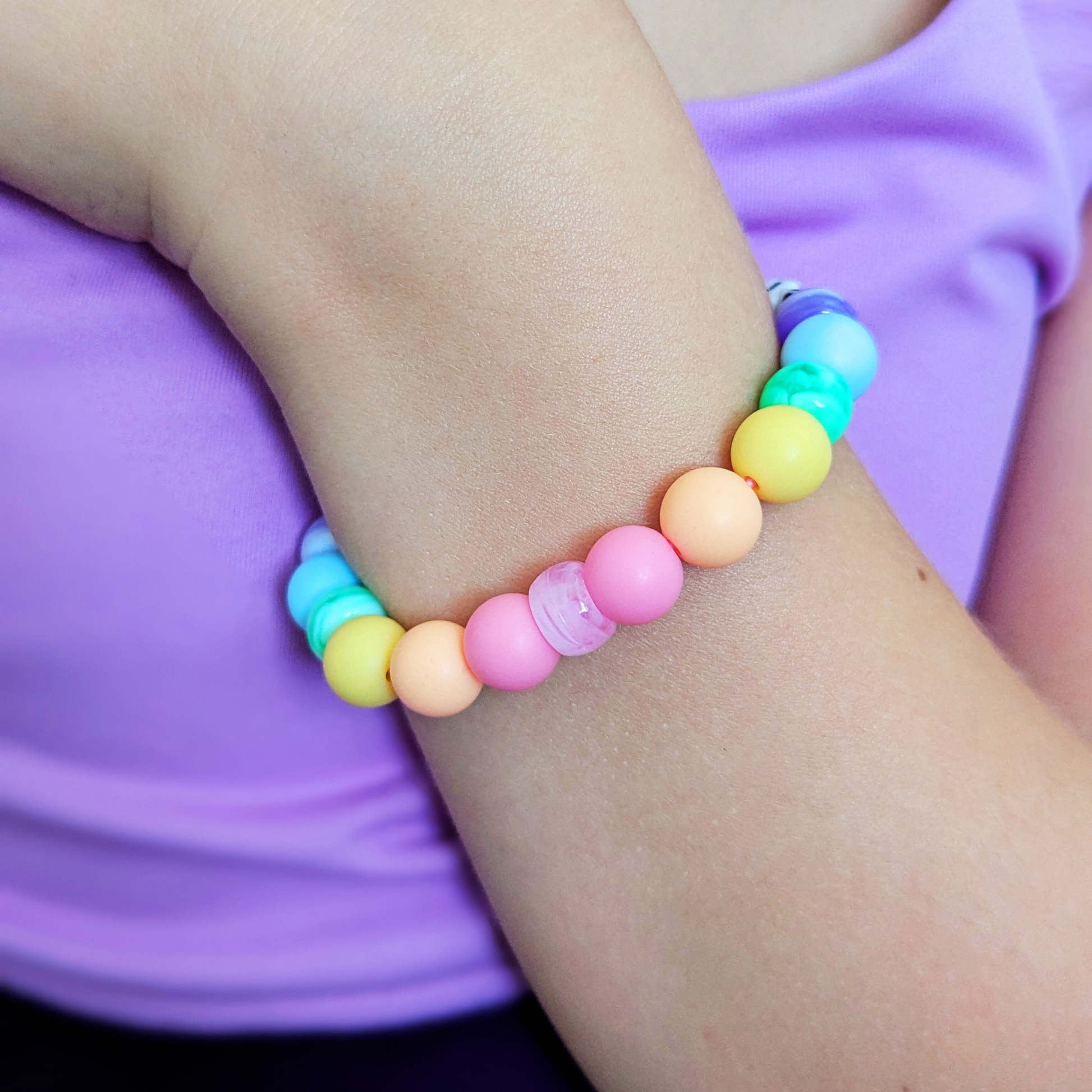 Birthday Girl Necklace and Bracelet- Back of Bracelet