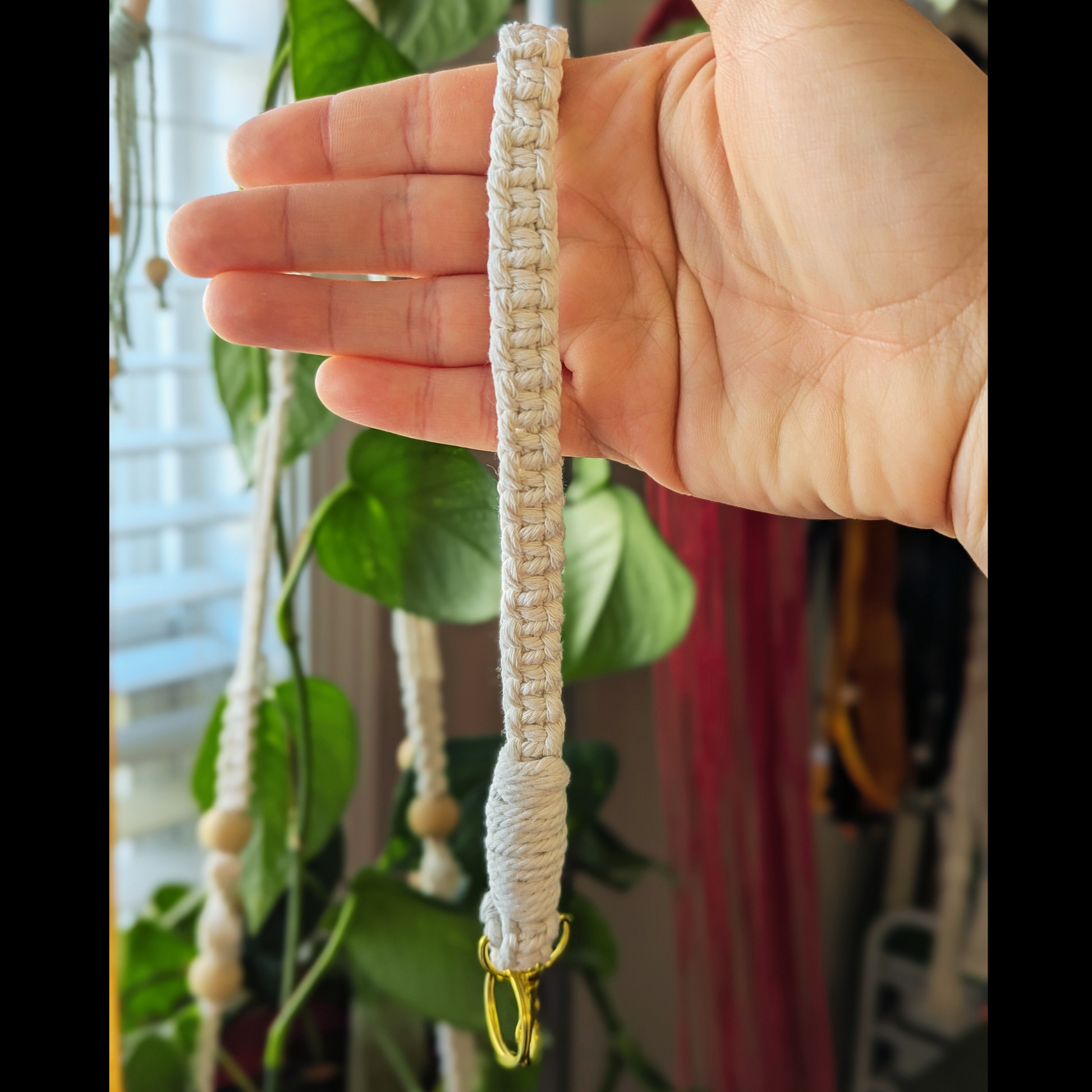 Simple Macrame Wristlet