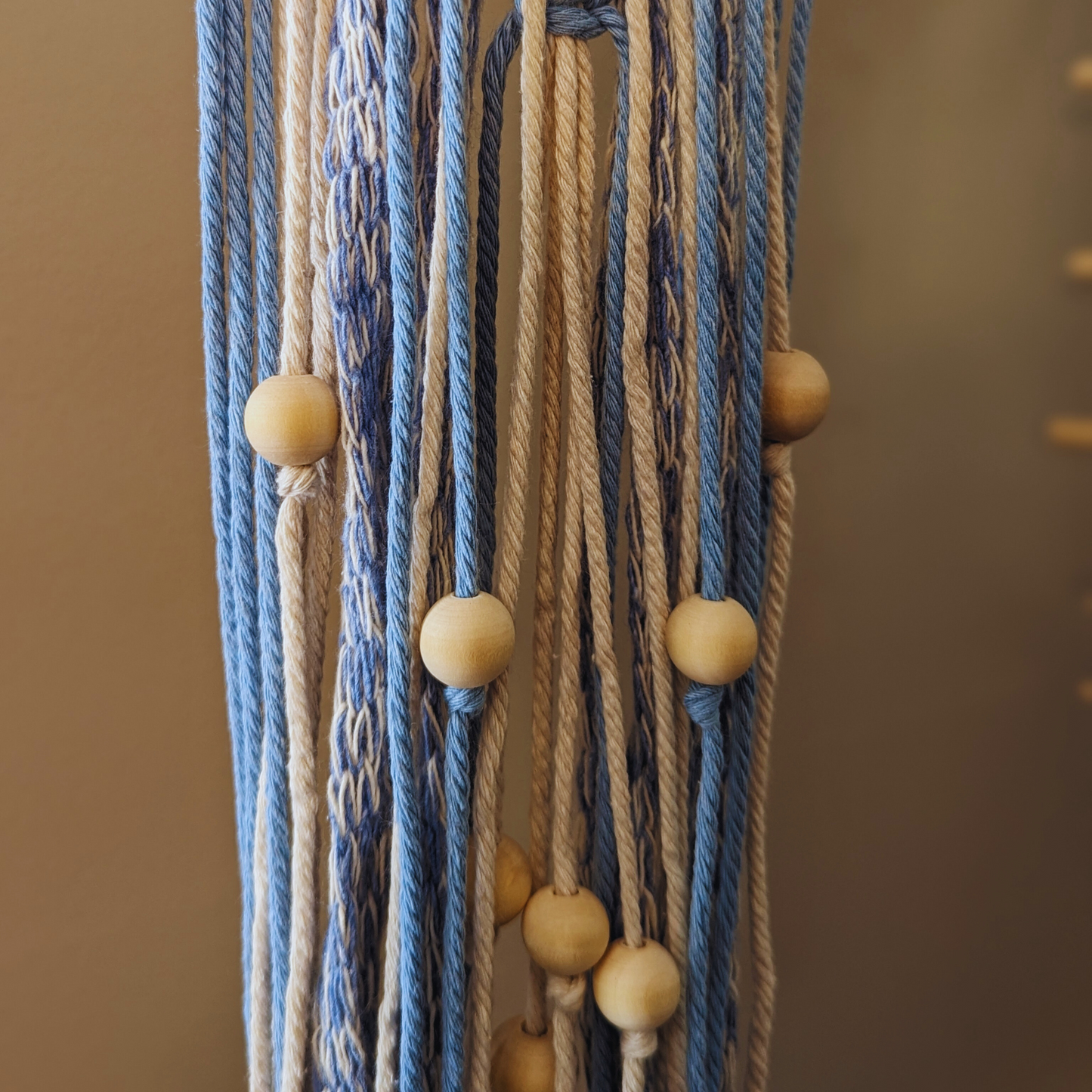 Limited Edition Summer Blue Macrame Wall Hanging