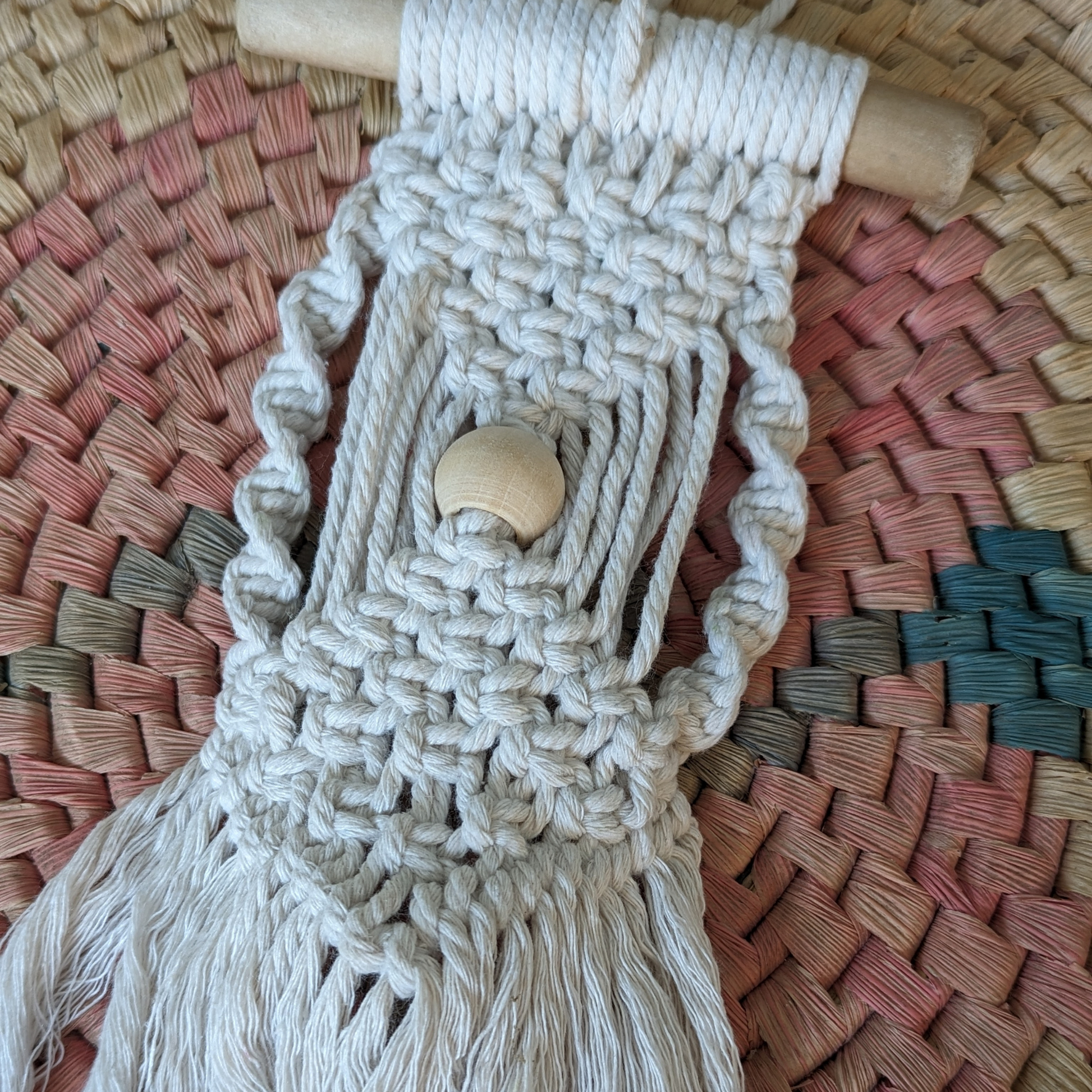 Boho Macrame Air Freshener Holder for Car