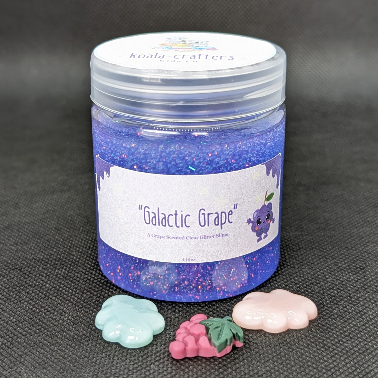 Galactic Grape Glitter Slime