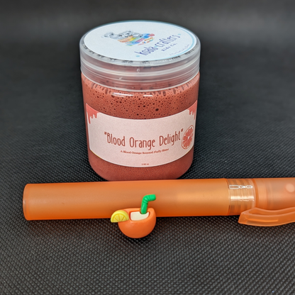 Blood Orange Fluffy Slime
