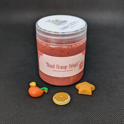 Blood Orange Fluffy Slime