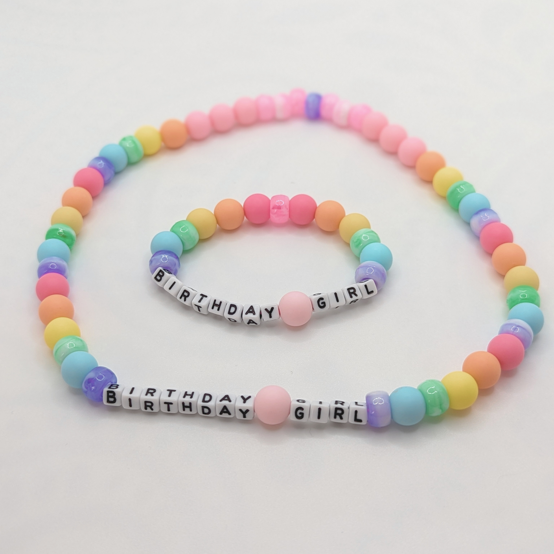 Limited Edition Birthday Girl Necklace and Bracelet Set