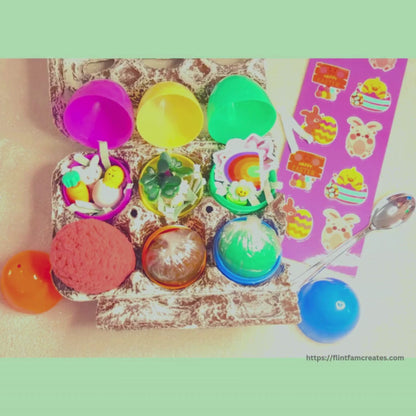 Egg Carton Creative Play and Sensory Kit